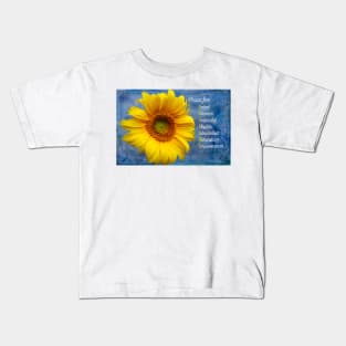 Peace For Ukraine Kids T-Shirt